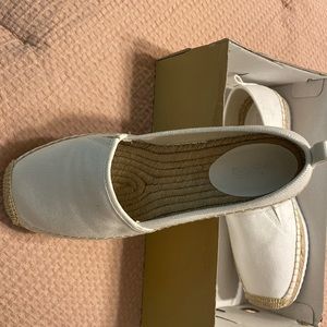 White Michael Kors flats!